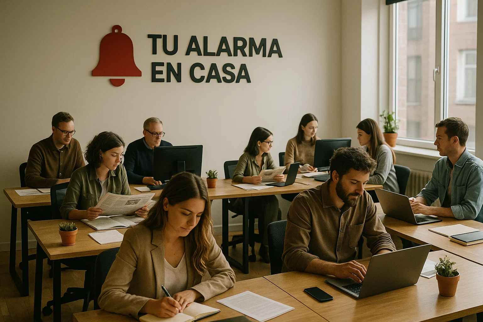 equipo de redaccion de tu alarma en casa ilustra quienes somos