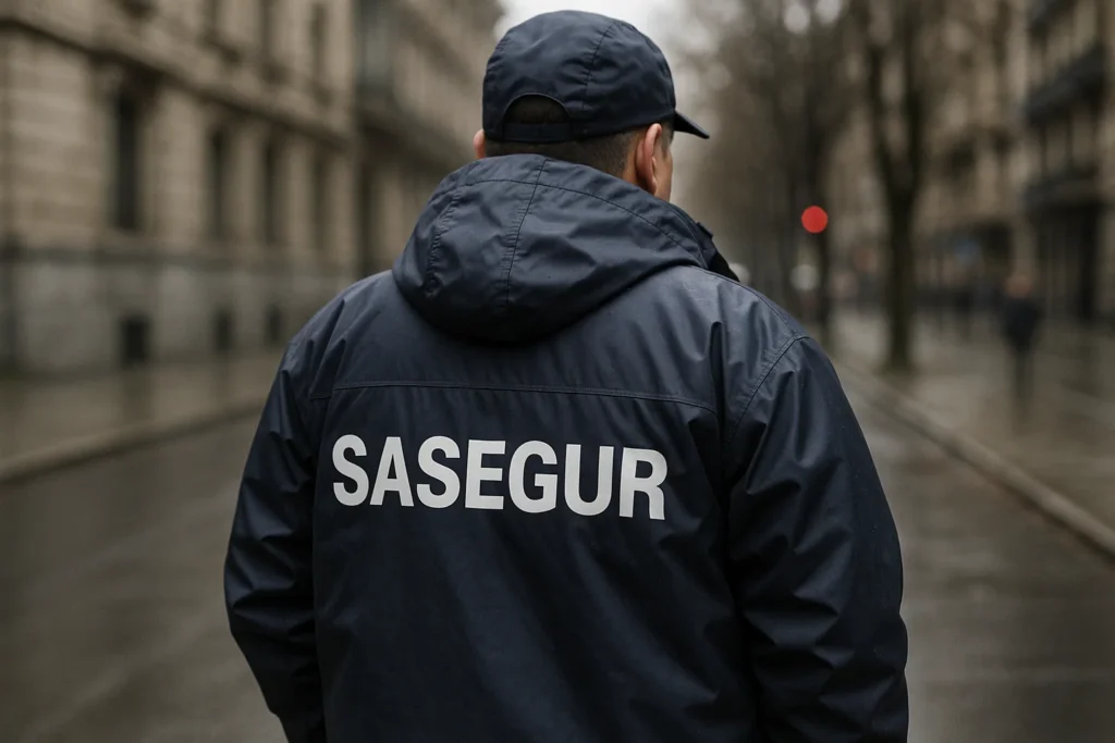 Persona de seguridad de Sasegur Alarmas