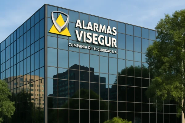 Representación del edificio de Alarmas Visegur