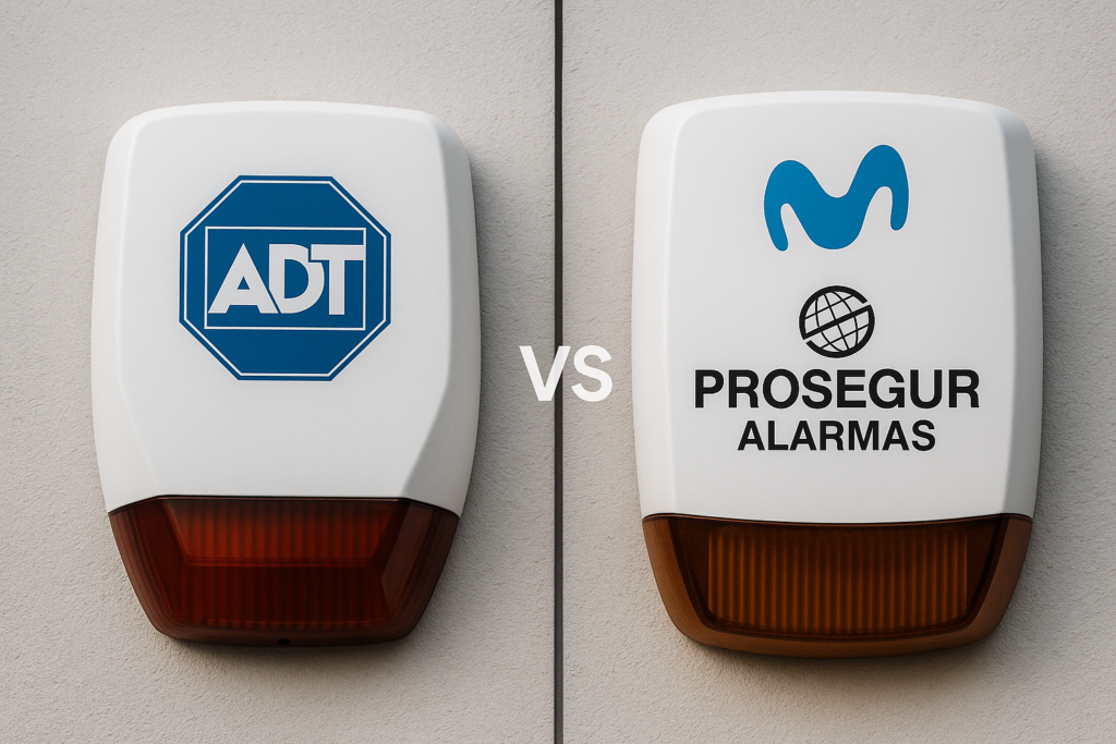 Comparativa ADT vs Movistar Prosegur Alarmas