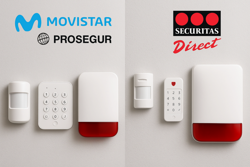 Comparativa Movistar Prosegur vs Securitas Direct