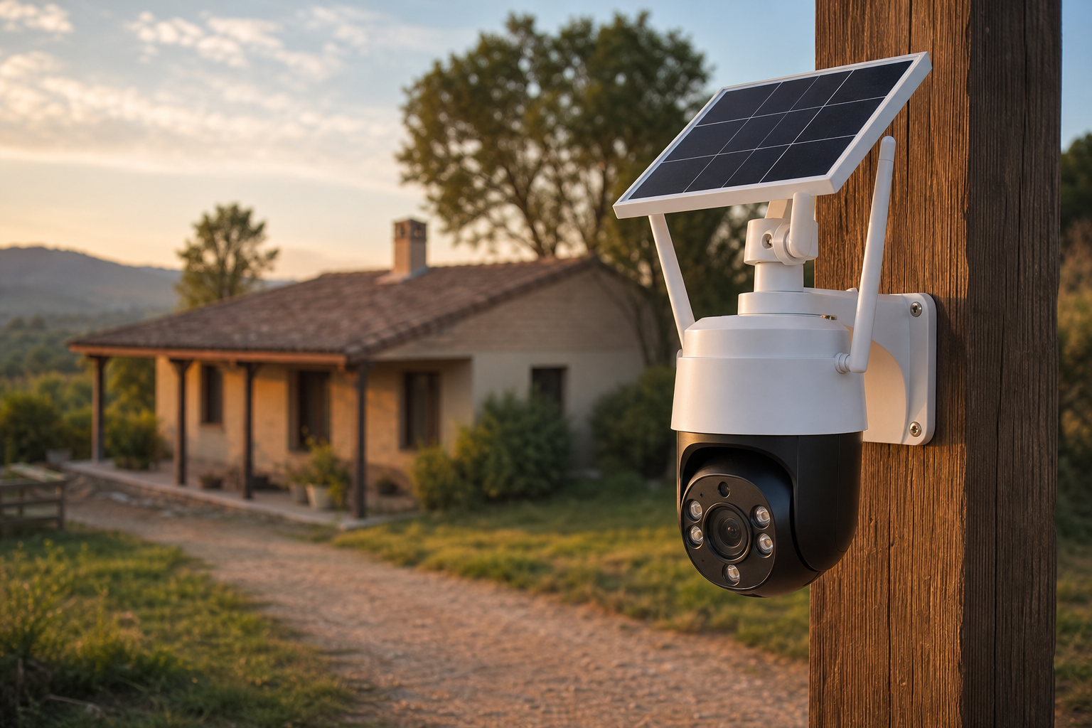 Cámara de vigilancia sin wifi: todas las opciones reales