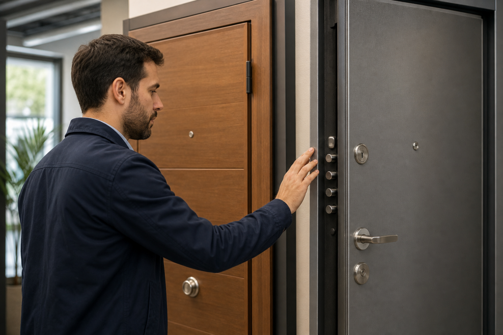 Puerta blindada o acorazada: diferencias reales y cómo elegir