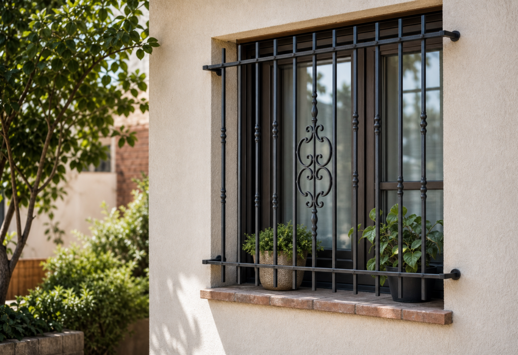 Rejas para ventanas: seguridad, tipos, materiales e instalación