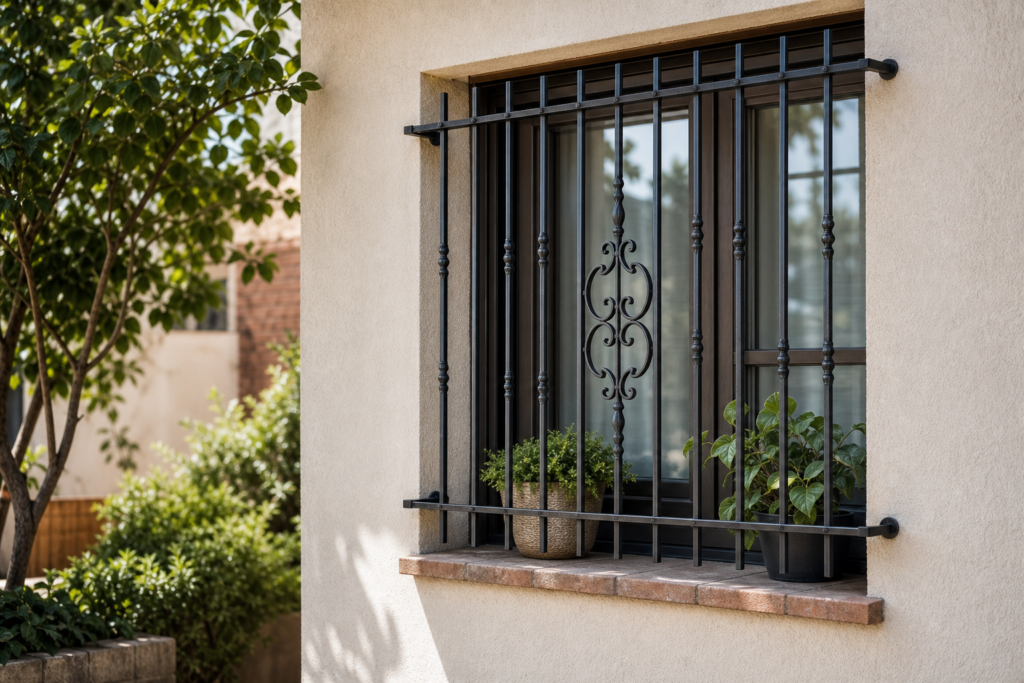 Rejas para ventanas: seguridad, tipos, materiales e instalación